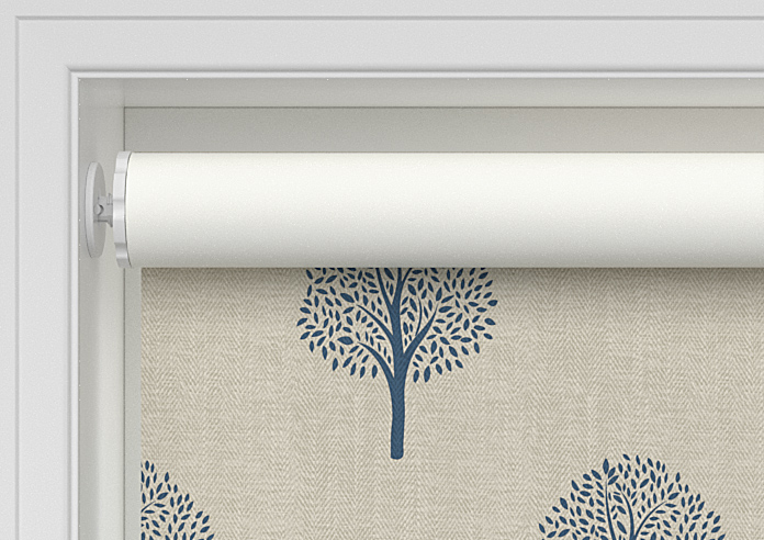 Emily Bond Yew Tree, Navy - Twist&Fit Roller Blind - Image 9